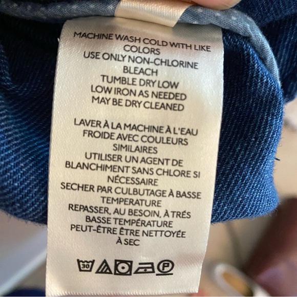 Anthropologie Maeve Somerset Jean Chambray Tiered Maxi Dress - Picture 7 of 8